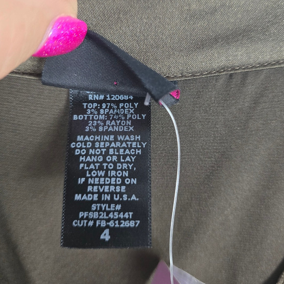 Torrid NWT Vintage Dead Stock Ponti Skirt Dress Women's 4 - 4X - Picture 9 of 10